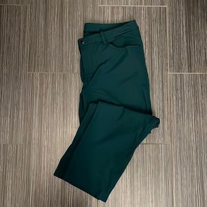 Dark green Lululemon pants, Size 38